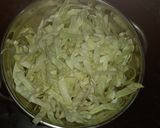 A picture of step 1 of Cabbage sandwiches.