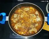 A picture of step 6 of Omelette Curry.