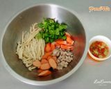 รูปขั้นตอนการทำที่ 1 ของ ยำเห็ด