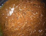 A picture of step 2 of Sharayya(boiled rice wt fried spaghetti)recipe by mumeena's Kitchen.