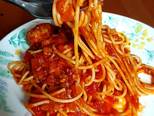 Spaghetti meat balls วิธีทำสูตร 6 รูป