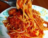 รูปขั้นตอนการทำที่ 6 ของ Spaghetti meat balls
