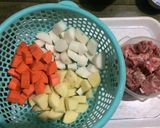 Hình bước làm 2 của món Canh sườn rau củ