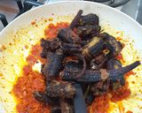 Foto langkah ke 6 dari resep Balado belut kecombrang.