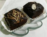Foto langkah ke 10 dari resep Brownies Pisang Panggang.