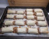 Almás ropogós burek (börek) recept fázis 3 fotója