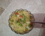 A picture of step 4 of Veggie Noodles Soup.