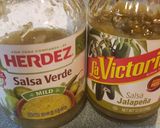A picture of step 2 of Chicken Verde Enchiladas.