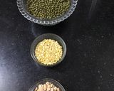 A picture of step 1 of Mughlai dal.