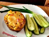 Картопля фарширована запечена