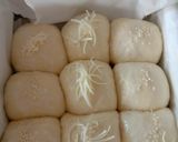 Foto langkah ke 3 dari resep Roti tanpa ulen lembut (no mixer+ eggless).