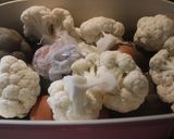 Foto del paso 2 de la receta: Cociendo alcachofas, coliflor y huevos, al vapor