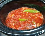 Toszkán pacal pikáns szószban-Trippa in salsa piccante /slow cookerben is recept fázis 5 fotója