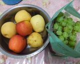 Foto langkah ke 1 dari resep Salad Buah Anggur.