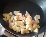 A picture of step 4 of Sabudana khichdi.