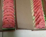 Foto langkah ke 4 dari resep Bolu semangka Lembut gak seret anti gagal.