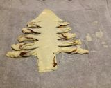 A picture of step 3 of Nutella Christmas Tree 🎄.