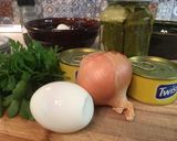 Tonhalas szendvicskrém recept fázis 1 fotója