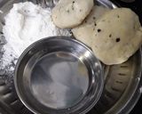 A picture of step 3 of Mathri.