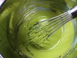 My green tea cake  Matcha moousse cake
