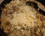 รูปขั้นตอนการทำที่ 3 ของ หัวขึ้นฉ่ายอบ celery root with champion and minced meat