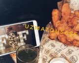 A picture of step 6 of Cfc crispy fry chicken.