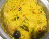 صورة لخطوة 3 من وصفة ارز 🍚 بسمتي بالخضار وقطع الفراخ والمكسرات 😋
