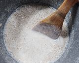 Foto del paso 1 de la receta: 🌾🫓Bollitos 100% Integrales 🫓🌾 Técnica Tang zhong - Tiernos por más tiempo