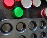 Foto del paso 2 de la receta: Cupcakes navideños 🎄🎅
