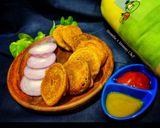 A picture of step 7 of Egg pakodas.