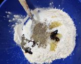A picture of step 2 of Mushroom chilli.