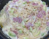 Foto del paso 5 de la receta: Espaguetis con calabacín y bacon
