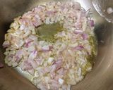A picture of step 1 of Paneer bhurji.