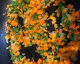 Foto del paso 4 de la receta Bomba de calabacín relleno de verduras y pollo