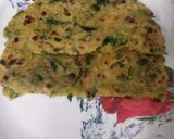 A picture of step 4 of Methi Thepla.