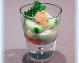 Une image de l'étape 2 de 🌸Verrine de saumon fumé avec sa mousse d’avocat🌸.