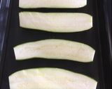 A picture of step 2 of Zucchini boats (cuketové lodičky).
