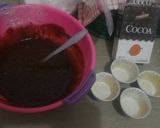 Foto langkah ke 4 dari resep Chocolava cake kukus praktis (No mixer No Oven).