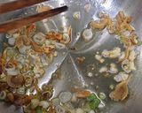 Hình bước làm 2 của món Mực ống xào su hào