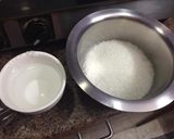 A picture of step 1 of Bread ki chamcham.