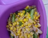 Foto langkah ke 3 dari resep Tumis jabun (jagung buncis) ikan asin.