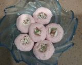 A picture of step 2 of Rose sandesh.