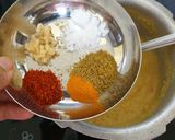 A picture of step 5 of Arhar Dal.