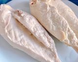 Hình bước làm 1 của món Gỏi Gà Xé Cần Tây