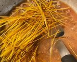 A picture of step 1 of Fideo Loco (crazy pasta).
