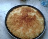 A picture of step 12 of Othmaliyeh Kunafa with Cream.