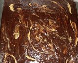 A picture of step 4 of Peanut Butter Brownies.