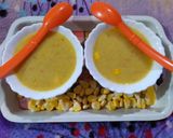 A picture of step 6 of Sweetcorn soup.