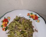 Foto langkah ke 8 dari resep Oseng Buncis Tuna.