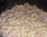 Foto del paso 5 de la receta: Fideos blancos con jamón